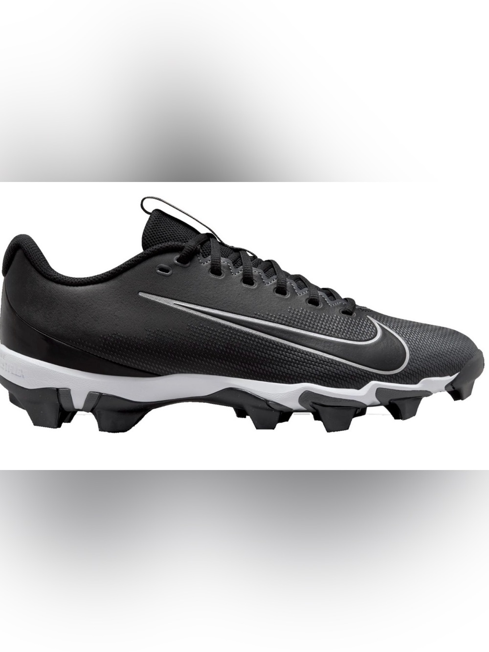 Nike Black Men's Football Cleats with White Accents